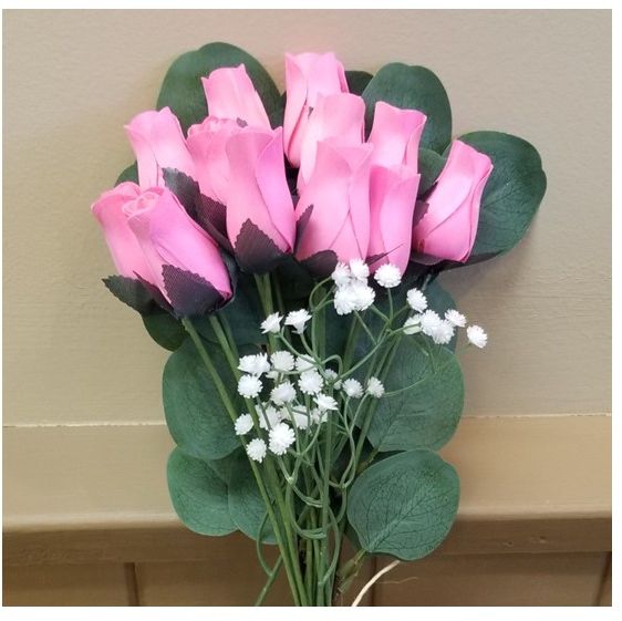 Pink Wooden Roses Bouquet 