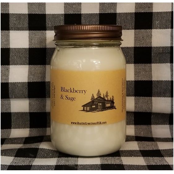 Blackberry and Sage Candle