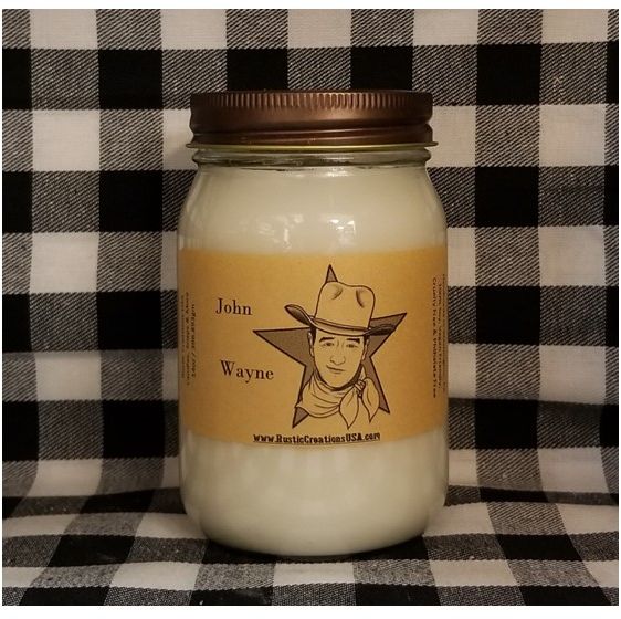 John Wayne Candle