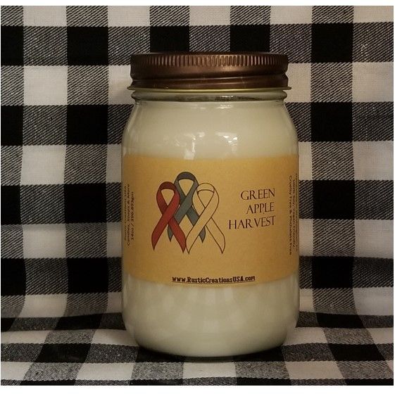 Green Apple Harvest Candle