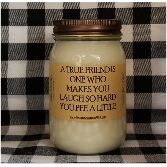 True Friends Candle