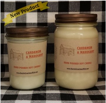 Cardamom & Mahogany Candle