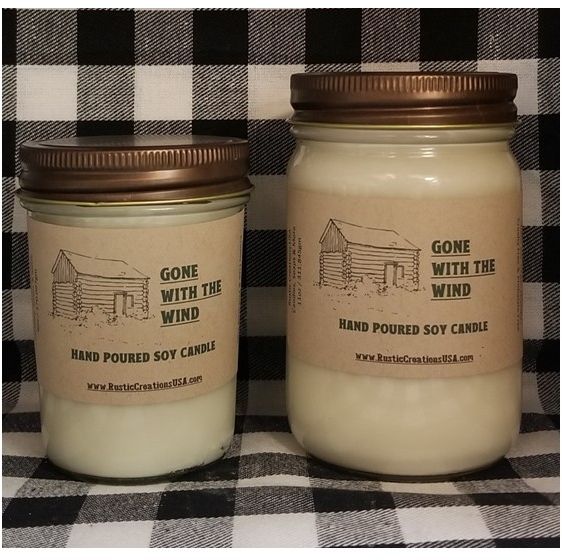 Gone with the Wind Candle