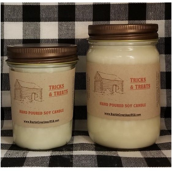 Tricks and Treats Candle