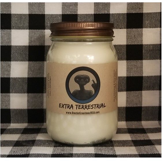 Extra Terrestrial Candle