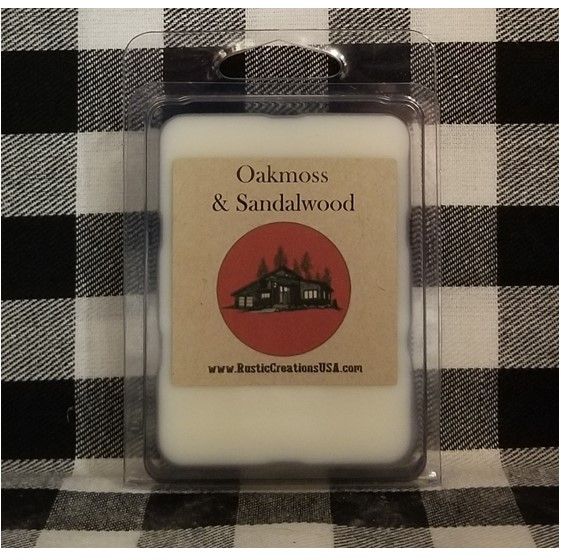 Oakmoss and Sandalwood Wax Melt
