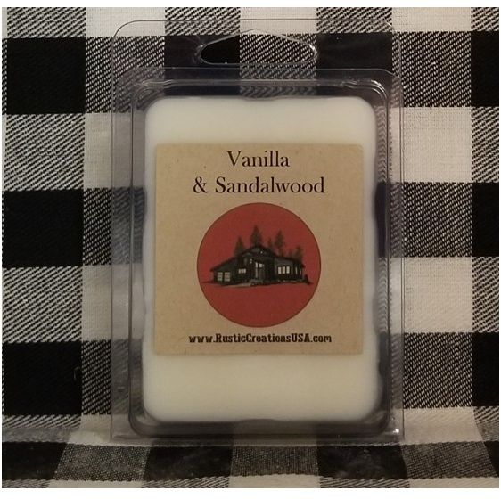 Vanilla and Sandalwood Wax Melt