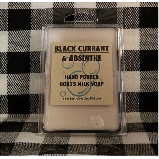 Black Currant Absinthe Soap
