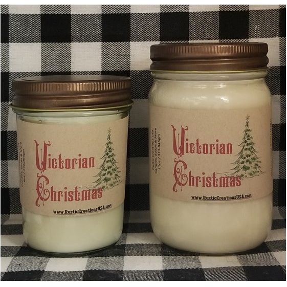 Victorian Christmas Candle