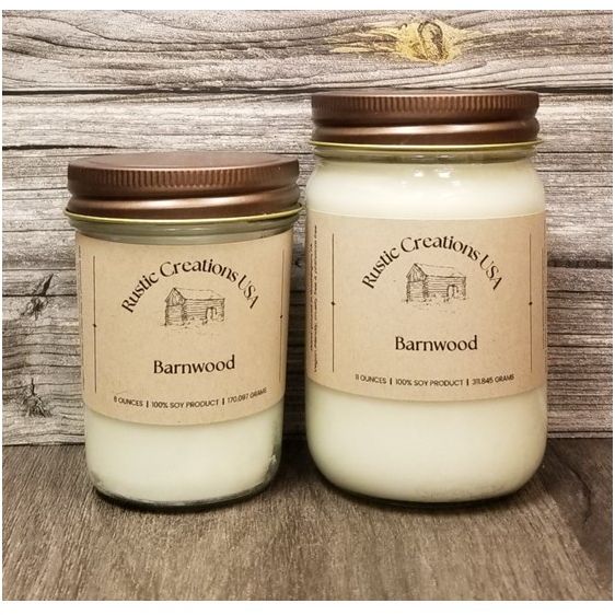 Barnwood Candle