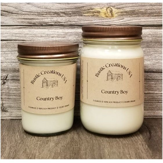 Country Boy Candle