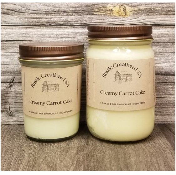 Creamy Carrot Cake Candle