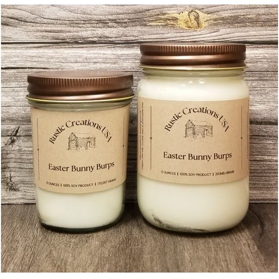 Easter Bunny Burps Candle