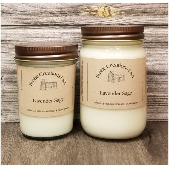 Lavender Sage Candle