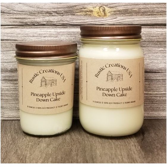 Pineapple Upside Down Cake Candle