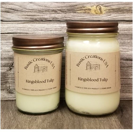 Kingsblood Tulip Candle