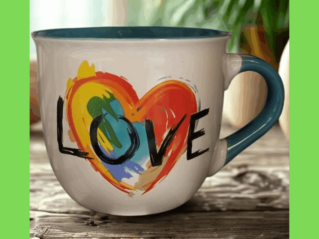 Love Mug with Creamy Carrot Cake Scent