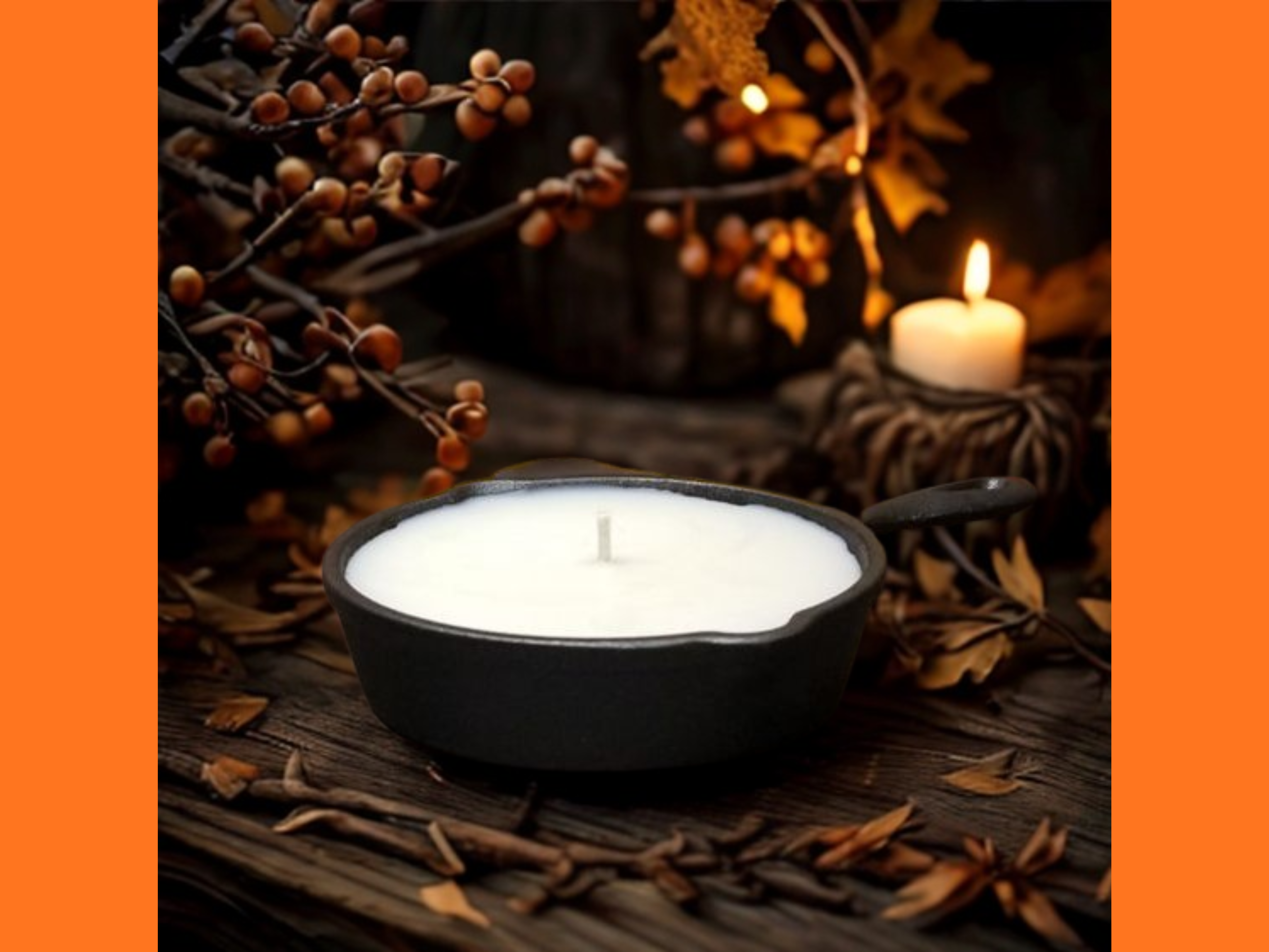 Cast Iron Skillet - 3oz Candle