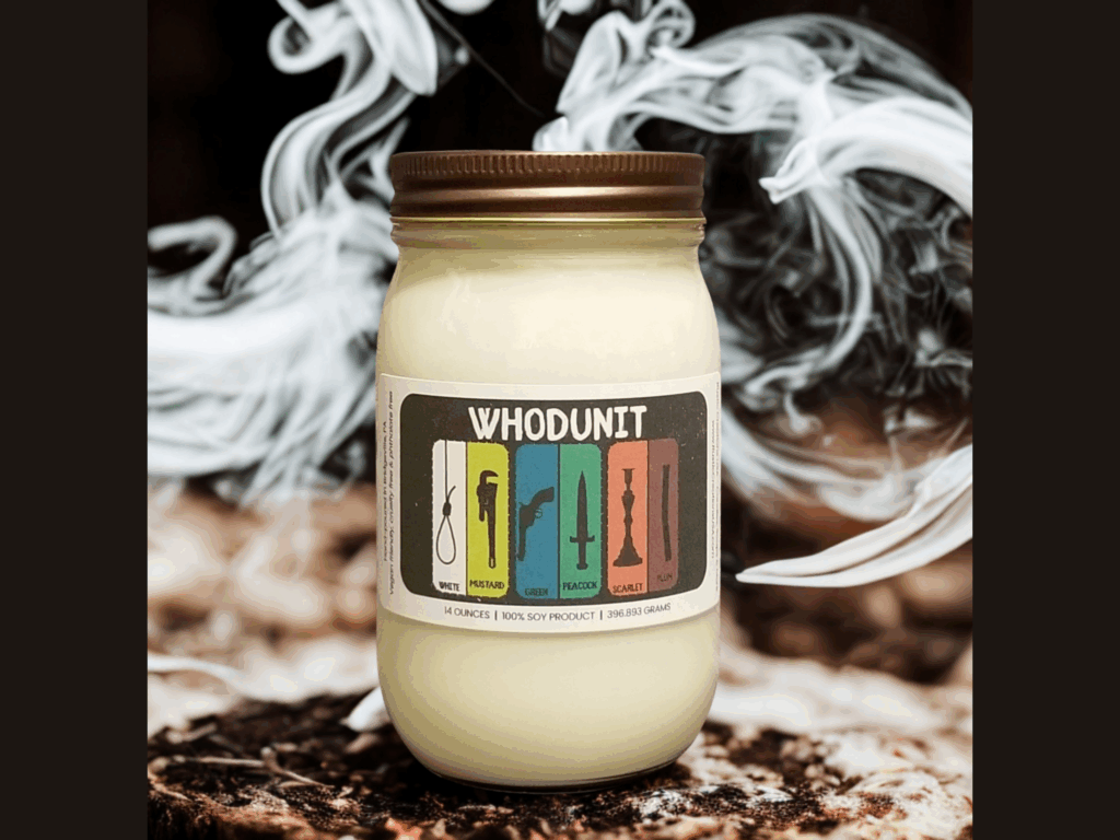 Whodunit Candle