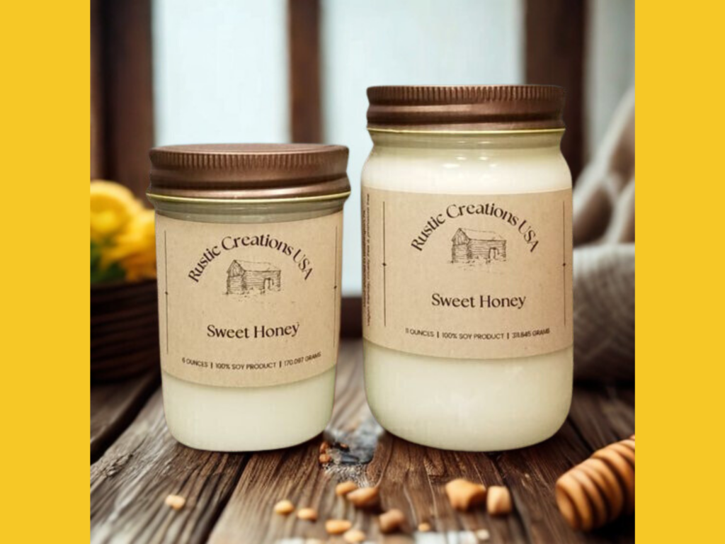 Sweet Honey Candle