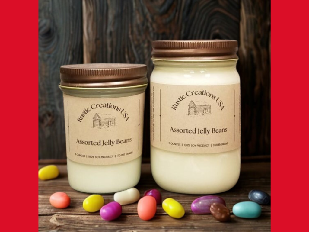 Assorted Jelly Beans Candle