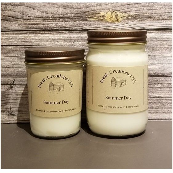 Summer Day Candle